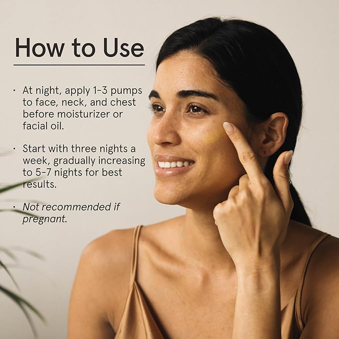 Barefaced Retinal Skin Therapy 30ml - Retinaldehyde & Bakuchiol Serum for Firming, Reducing Fine Lines & Wrinkles, Improving Skin Tone & Texture w/ Shea Butter, Jojoba Oil & Argan Oil