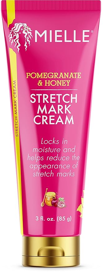 Mielle Organics Pomegranate & Honey Stretch Mark Cream, 3 Ounces