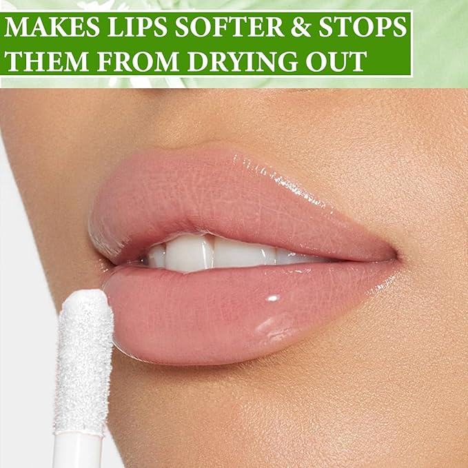 Lip Plumper Set,Lip Plumper Oil Gloss Moisturizing Lip Plumper Lip Care Serum,Hydrating Plump Gloss Reduce Fine Lines,Lip Plumper for Day & Night Use Set C（3Pcs）