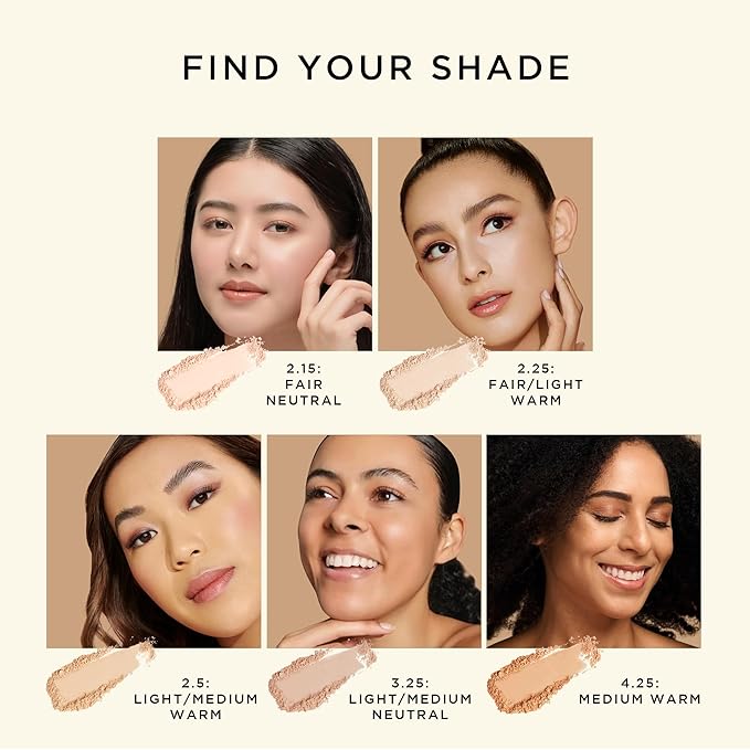 HALEYS Re-cover Matte Weightless Powder Foundation (2.15), Buildable, Medium to Full Coverage, Oil-Control, All-day Comfort Wear, Longwear, Nourishing, V + CF