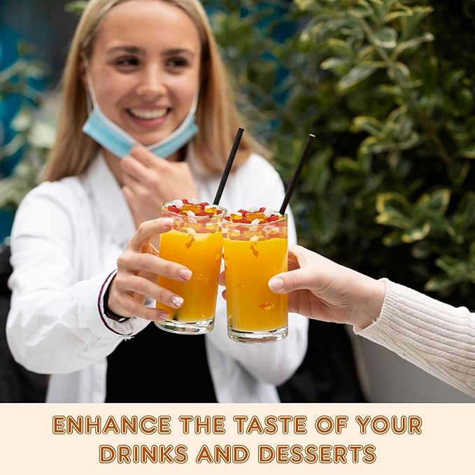 Fanale Coconut Jelly Topping nata de coco for Bubble Tea 8.3 lb | Rainbow Jelly | for Boba Tea, Smoothies, Slushes, Desserts | 8.3lb | JEL001