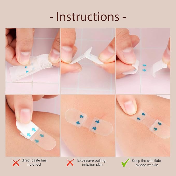 Face Lift Tape Invisible,Face Lifting Tape, Facelift tape, 120PCS, face tape for Double Chin, Saggy Skin,Wrinkles Lifting,live streaming,V-Shaped Face Lifter Patch Overnight