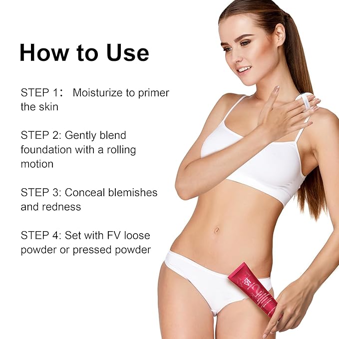 FV 2 Pack Hydrating Liquid Foundation Makeup, Waterproof & Lightweight, Natural Finish with Medium Coverage, Ideal for Dry and Normal Skin (Nourishing Classic Ivory)