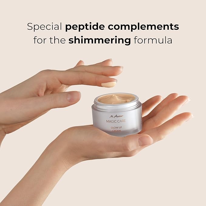 M. Asam MAGIC CARE Glow Up Cream (1.69 Fl Oz) - Light facial cream with immediate & long-term glow effect, skincare for fresh and youthful complexion, ideal as day care & as make-up base.