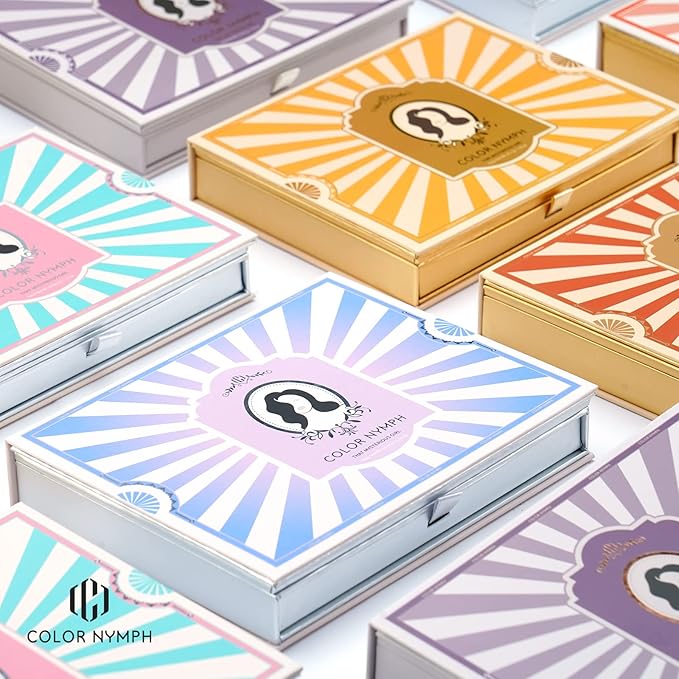 Color Nymph All-in-One Makeup Kit - Perfect Set for Women, Teens, and Beginners! Travel-Friendly Palette with 24 Eyeshadows, Lip Glosses, Brushes, and Mirror - Your Ultimate Makeup Solution!