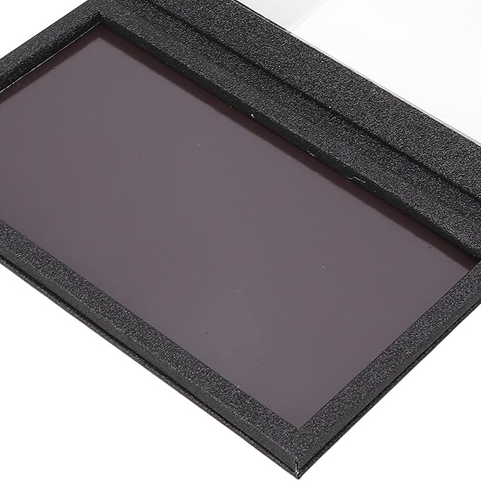 Empty Magnetic Palette, Professional Magnetic Palette Eyeshadow Lipstick Storage DIY Empty Makeup Display Pans Portable Makeup Palette For Travel Home and Daily Use, 8.07 x 4.88in