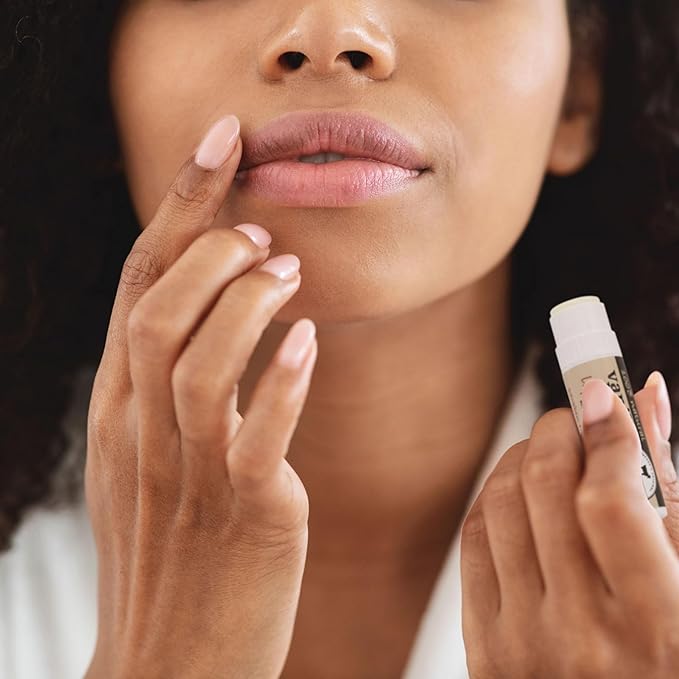 Dionis - Goat Milk Skincare Vanilla Bean Scented Lip Balm - Set of 6 (0.28 oz) - Made in the USA - Cruelty-free and Paraben-free