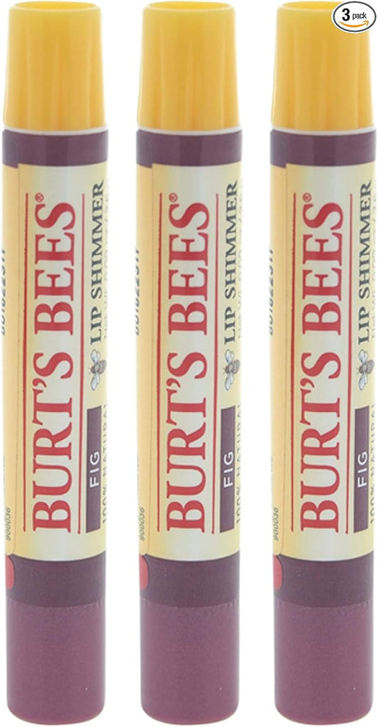 Burt's Bees Lip Shimmer, Fig 0.09 oz (Pack Of 3)