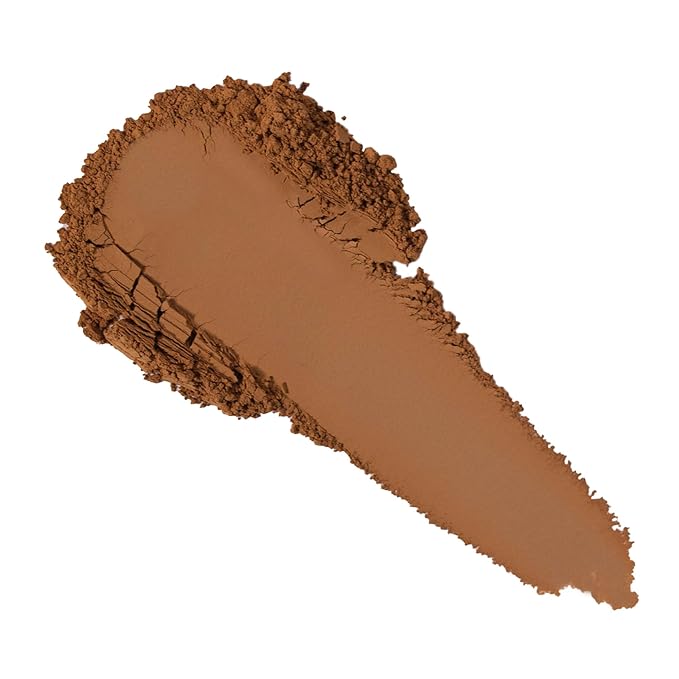 Kimchi Chic Beauty Puff Puff Pass Set and Bake Powder, Loose Face Powder with Extra Fluffy Setting Powder Puff, Soft Brown Face Makeup for Uneven Skin Tone, 06 Almond