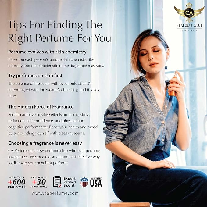 CA Perfume Impression of Cloud For Women Replica Fragrance Body Oil Dupes Alcohol-Free Sample Travel Size Long Lasting Attar Roll-On 0.3 Fl Oz-X3