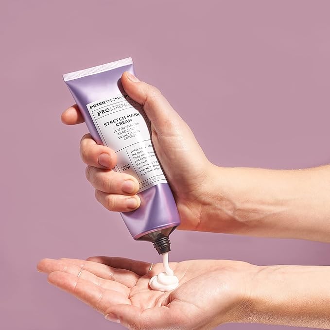 Peter Thomas Roth | PRO Strength Stretch Mark Cream, Treatment For Body Stretch Marks, Uneven Tone and Texture, Moisturizing Stretch Mark Cream