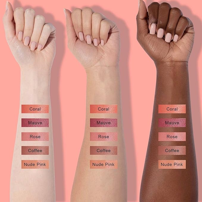 Peel Off Lip Liner Stain - Long Lasting Natural Lip Stain Transfer-proof Lip Liner, Moisturizing Waterproof Lip Gloss Stain, Highly Pigmented Color for All Skin, Ideal Gifts for Women (Mauve)