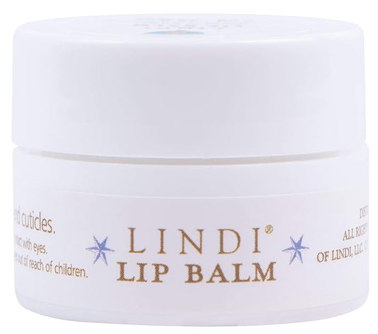LINDI SKIN Lip Balm - Gentle, Non-Irritating, Vitamin E Formula That Hydrates and Soothes Dry, Chapped Lips - Soother for Nails & Cuticles - Allergy Tested Lip Balm for Cancer Patients (0.25 fl oz)