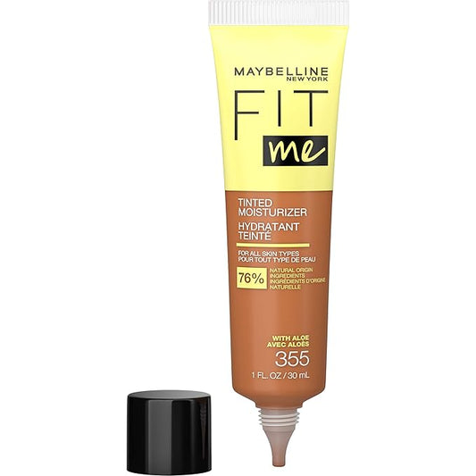 Maybelline New York Maybelline Fit Me Tinted Moisturizer, 355, 1 Fl. Ounce ., 355, 1 fluid_ounces (Pack of 2)