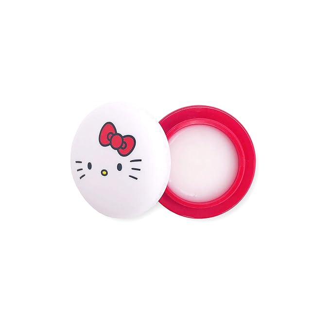 The Crème Shop x Sanrio Macaron Lip Balm (Hello Kitty Mixed Berry) Korean Cute Scented Pocket Portable Soothing Advanced Must-Have on-The-go