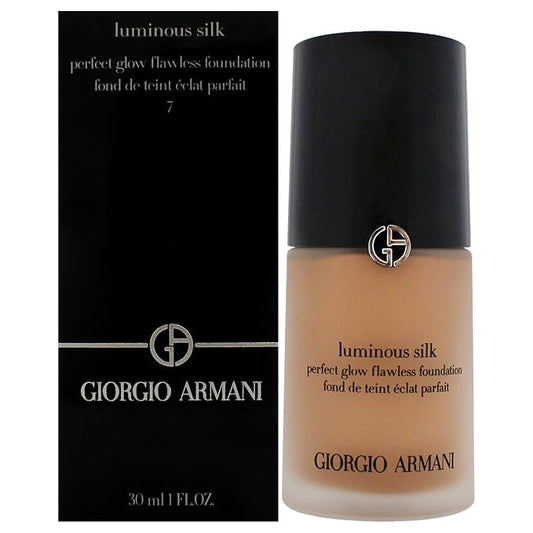 Luminous Silk Foundation - 7 Medium to Tan-Peach by Giorgio Armani for Women - 1 oz Foundation