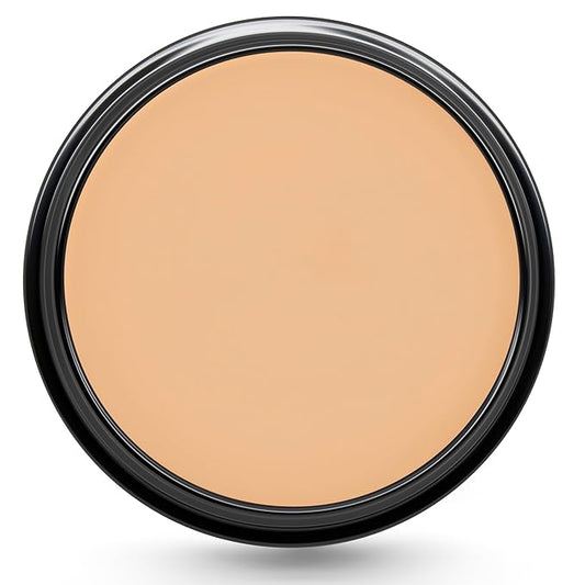 Graftobian HD Glamour Crème Foundation 1/2oz, Weightless Full Coverage Makeup, 65 Inclusive Shades, For All Skin Types, Natural or Full-Glam Looks, For Professionals and Beginners (Desert Bloom)