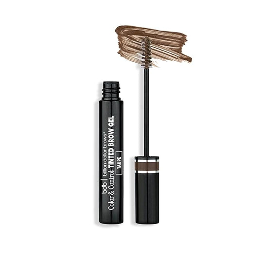 bdb Color & Control Tinted Eyebrow Gel - Effortless Brows, Waterproof Formula, Taupe