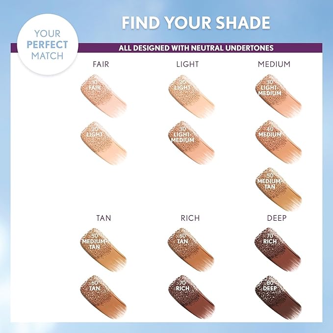 Covergirl Simply Ageless Skin Perfector Essence Foundation, 30 Light-Medium, Tinted Skin Perfector, Skincare Makeup Hybrid, Sheer Tint, Radiant Finish, Skin-Like Finish, Vegan Formula, 1.0oz