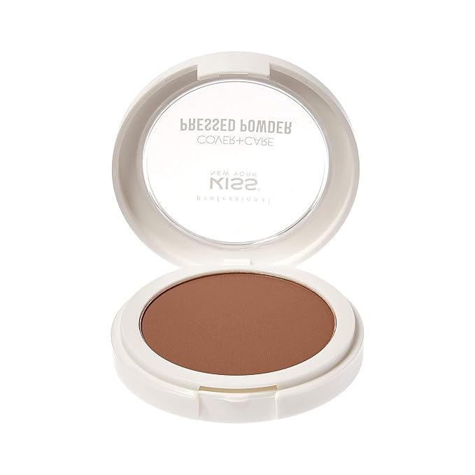 KISS Cover and Care Acne Control Pressed Powder- APP425 (Cognac)