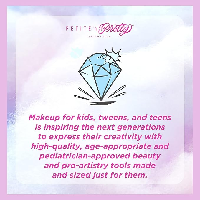 Petite 'n Pretty Multi Stick for Eyes, Lips & Cheeks, 2-Pack (Stay Golden) - Makeup for Kids, Tweens, Teens - Creamy & Shimmery, Made in the USA