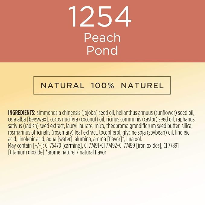 BURTS BEES Peach Pond All Aglow Lip & Cheek Stick, 0.32 OZ