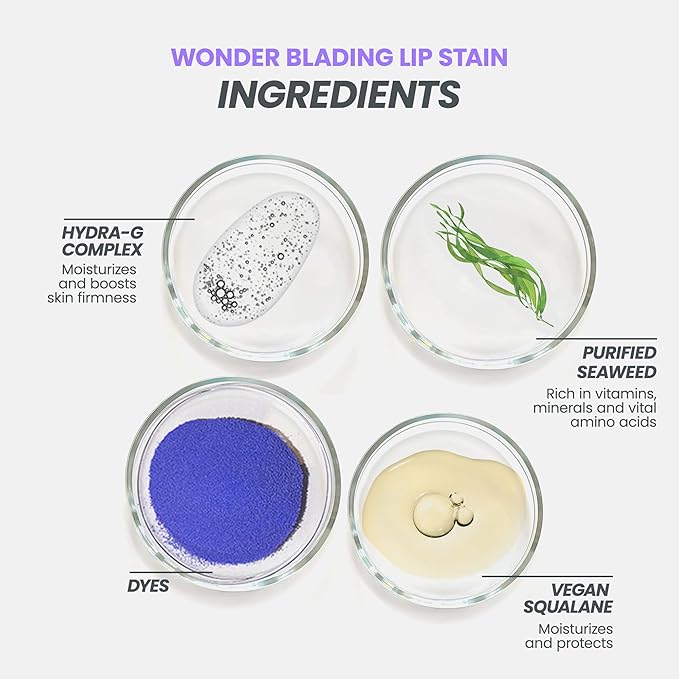 Wonderskin Wonder Blading All Day Lip Stain Peel Off Masque - Long Lasting, Waterproof and Transfer Proof Nude Lip Tint, Matte Finish Peel Off Makeup (XOXO Masque)