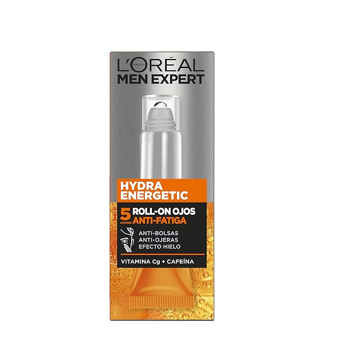 L'Oreal Paris Men Expert Gel Ultra Moisturising Anti-Fatigue Hydra Energetic – 10 ml Eye Roll-On