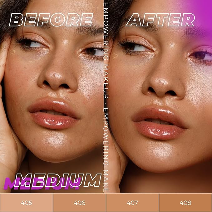 Lamel- Oh my Clear Face Foundation-406 Sand | Contains tea tree extract and salicylic acid |Controls sebum production |Anti-blemish formula |Oil free foundation | 40ml