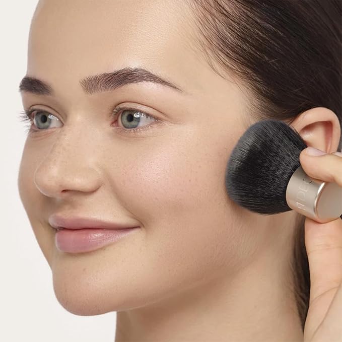 ARTDECO Mineral Powder Foundation Brush - Kabuki Brush with Vegan Bristles for Flawless Coverage, Perfect for Face Powder - Ideal Makeup Tool for a Radiant Finish