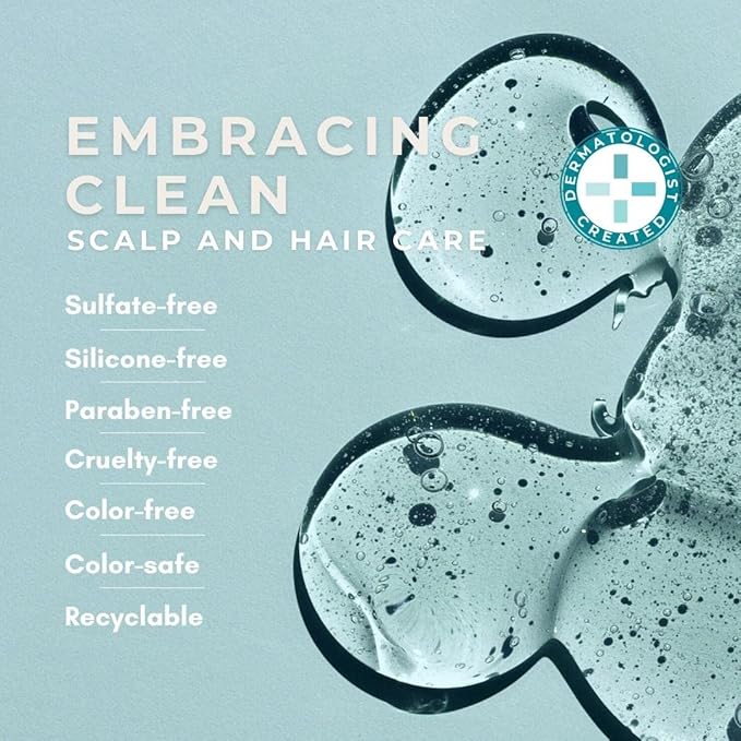 G+H CLEAR+ Apple Cider Vinegar Rinse | Clarifying Formula to Remove Buildup, Prevent Dandruff & Itchiness | For Healthy, Shiny & Soft Hair | Sulfate & Paraben-Free | 10.1 Fl Oz