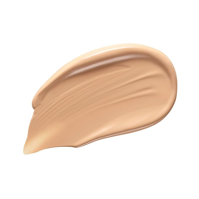Almay Skin Perfecting Healthy Biome Foundation Makeup with Prebiotic Complex SPF 25, Hypoallergenic, -Fragrance Free, 120 Beige, 1 fl. oz.
