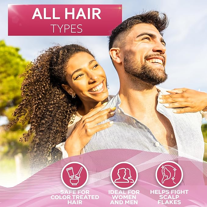 Apple Cider Vinegar Conditioner - Sulfate Paraben and Silicone Free - For Dry, Damaged and Oily Hair - Anti Dandruff Product for Fine Itchy Scalp Build Up - Cleansing Treatment for Women and Men