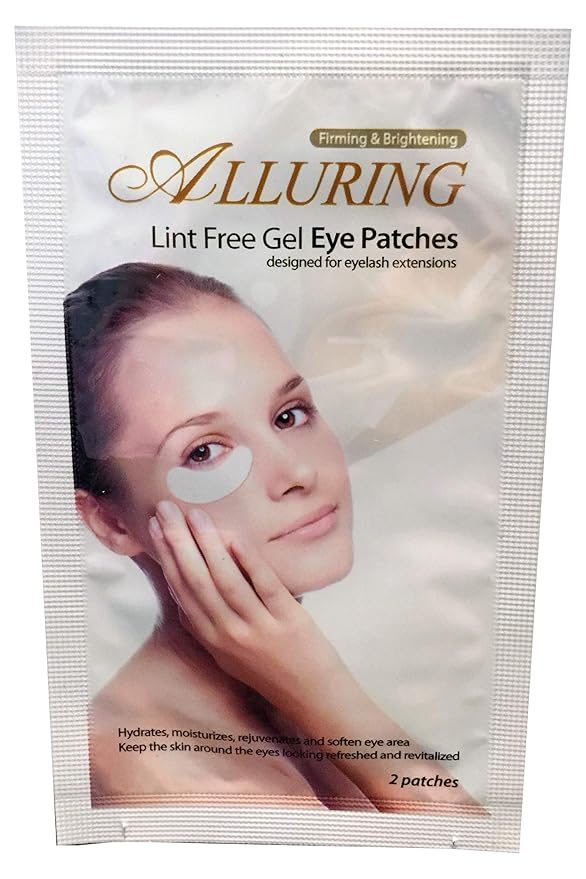 Eyelash Extensions Under Eye Anti-wrinkle Collagen Eye Pads Patches - CRESCENT SHAPE QTY 25