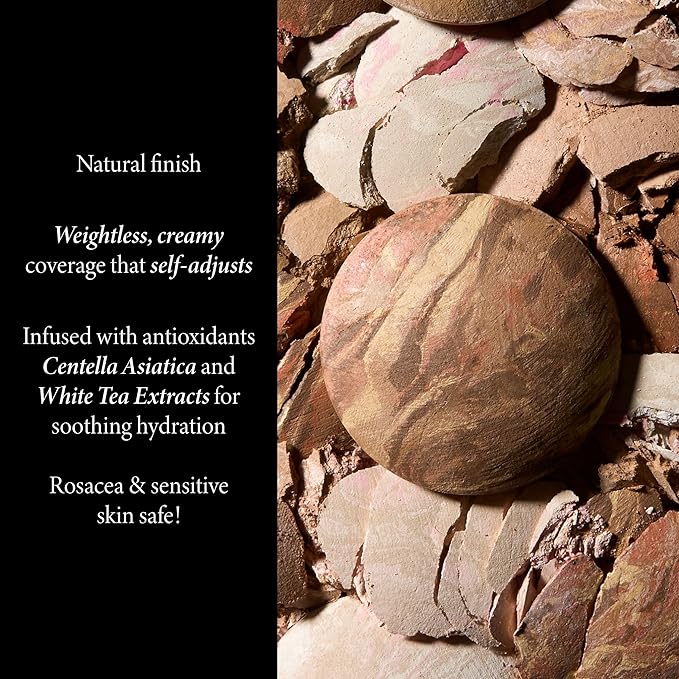 LAURA GELLER NEW YORK Award-Winning Baked Balance-n-Brighten Color Correcting Powder Foundation - Sand - Buildable Light to Medium Coverage - Demi-Matte Natural Finish