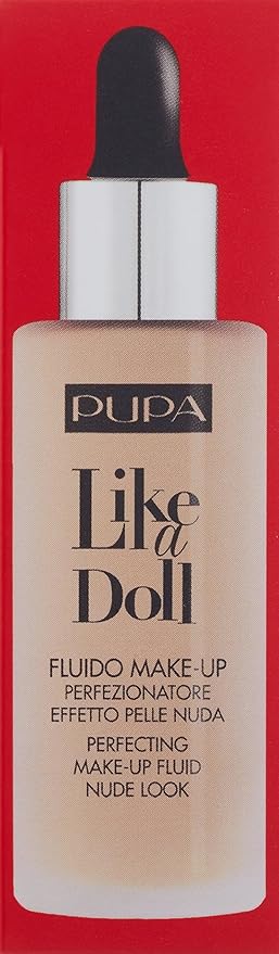 PUPA Milano Like A Doll Perfecting Make-Up Fluid, Sand 30 ml
