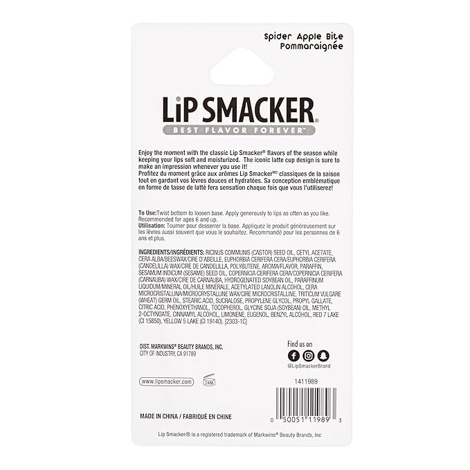 Lip Smacker Frappe Lip Balm - Spider Apple Bite