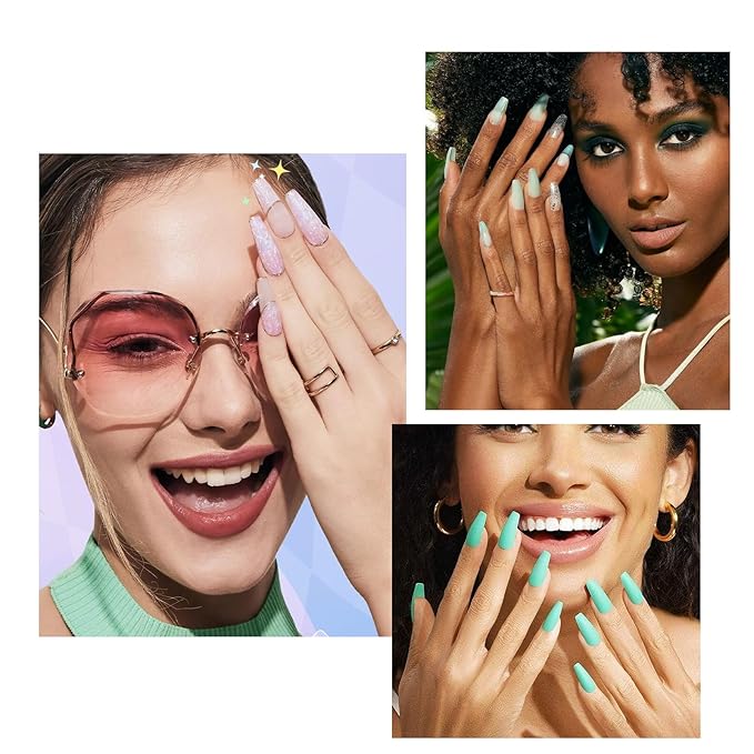 Acrylic Nail Brush Size #12, KEMEISI 100% Pure Kolinsky Nail Art Brushes Sturdy Handle Oval Shaped Acrylic Powder Nail Design Tools for Professional Manicure DIY Home Salon (Green)