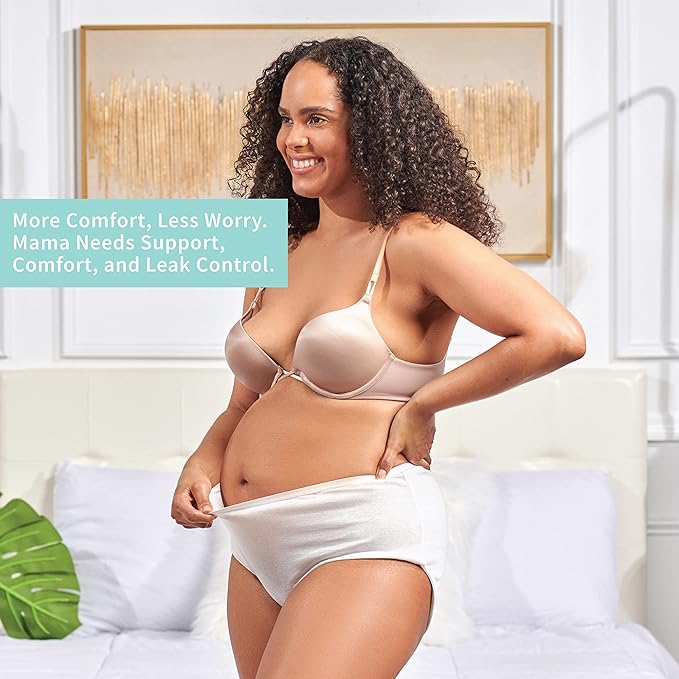 Postpartum Care Kit for Mom (14-Piece) - Includes Labor and Delivery Gown, Peri Bottle, Witch Hazel Foam, Pad Liners & More! with Hospital Essentials for Women After Birth