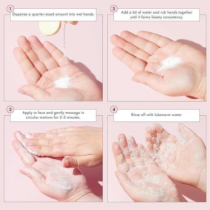 TONYMOLY I’m Rice Exfoliating Enzyme Cleanser – Rice Powder Face Wash & Papaya Enzyme Scrub, Gentle AHA Brightening Mask for Smooth Radiant Skin, 50g