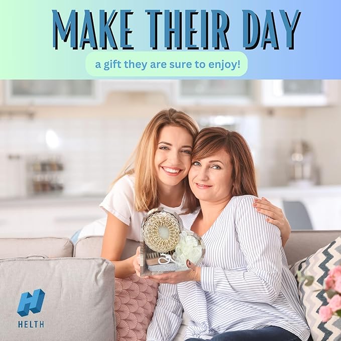 Spa Kit Birthday Box With Loofah Body Brush Vanilla Mint Patchouli Goat Milk Soap