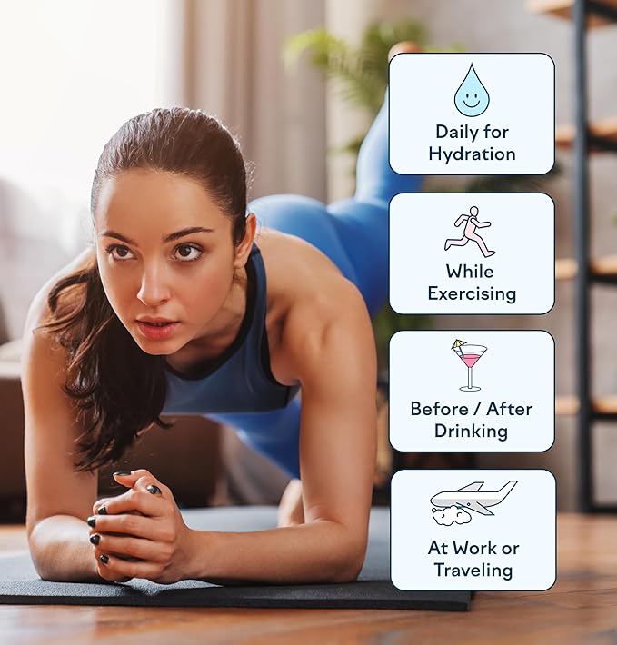 Feel Goods Hydration Hero, 1,000mg Electrolytes Powder, Sugar Free, Magnesium, Organic Aloe Vera, L Theanine, Vitamin C, B12, Keto, Vegan, Plant Based, Blue Raspberry, 30 Servings