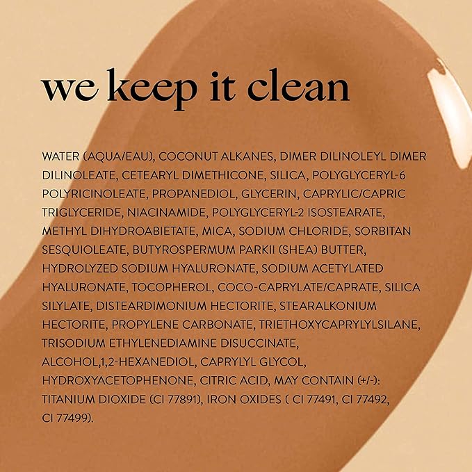 Honest Beauty Fresh Flex Concealer with Niacinamide + Vitamin E + Hyaluronic Acid | Vegan + Cruelty free | Latte, 0.17 fl oz