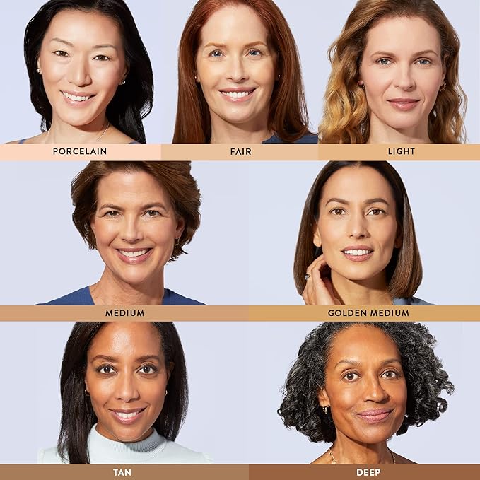 LAURA GELLER NEW YORK Award-Winning Baked Balance-n-Brighten To Go Travel Size Color Correcting Powder Foundation - Light - Buildable Light to Medium Coverage - Demi-Matte Natural