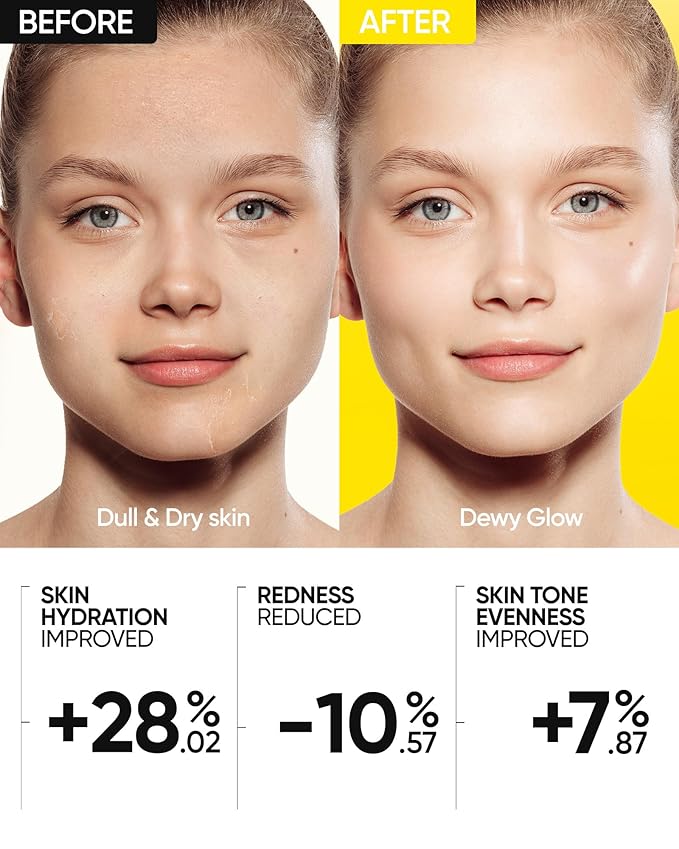 Radiance Booster Spray Serum, Vegan Skin Care, Light-weight Face Moisturizer, Glow Serum for Radiant Skin, Non Comedogenic, All In One Mist, 3.3 fl oz.