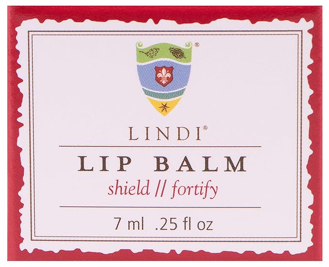 LINDI SKIN Lip Balm - Gentle, Non-Irritating, Vitamin E Formula That Hydrates and Soothes Dry, Chapped Lips - Soother for Nails & Cuticles - Allergy Tested Lip Balm for Cancer Patients (0.25 fl oz)