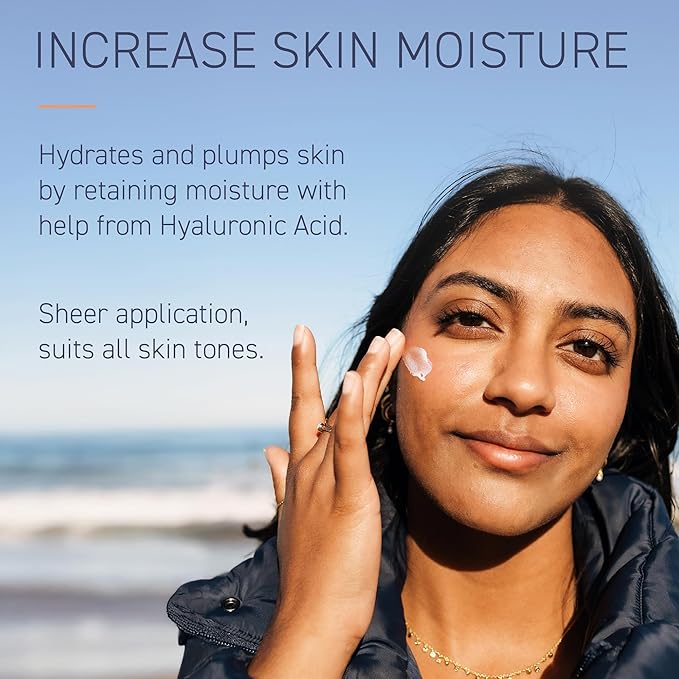 Brush On Block Untinted Mineral Sunscreen SPF 50 for Face | Broad Spectrum, Hyaluronic Acid, Sheer & Non-Greasy Moisturizer for Sensitive Skin, Zinc Oxide Sunscreen, P++++, Made in USA