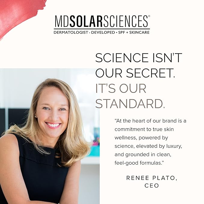 MDSolarSciences Mineral Crème Sunscreen SPF 50 | Water-Resistant, Broad Spectrum UV Protection | Zinc Oxide Formula with Antioxidants | No White Cast, Sheer Matte Finish for All Skin Types (1.7 Fl Oz)