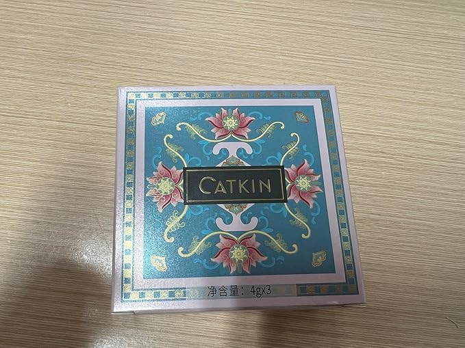 CATKIN Poreless Finish Loose Setting Powder Makeup, Translucent Matte Finishing Makeup for All Skin Tones, 3 Colors Even Skin Tone – 0.42 oz Includes Velour Puff