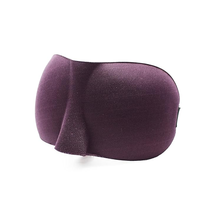 Purple Eye Mask for Sleep and Deep Meditation
